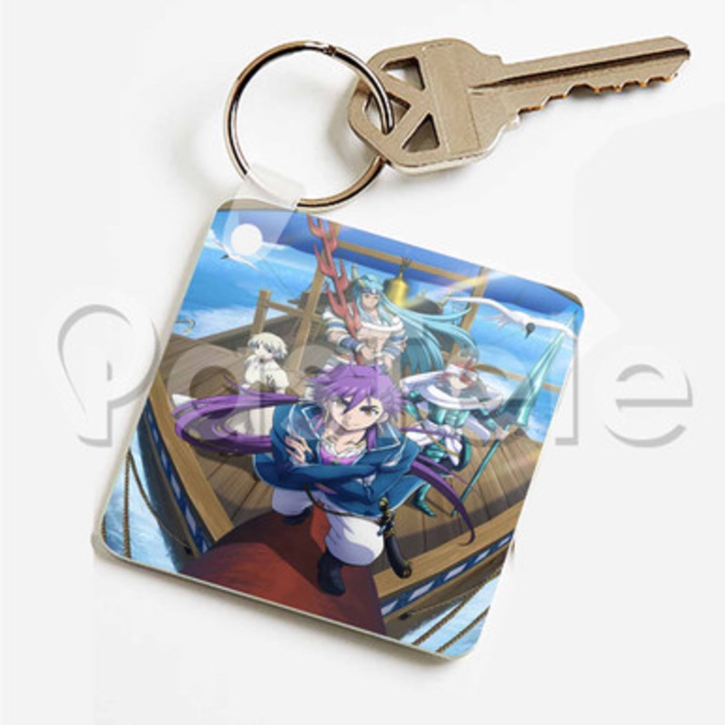 Magi Adventure of Sinbad Custom Keychain Key Ring Jewelry Necklaces Pendant Two Sides