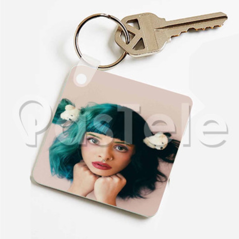 Melanie Martinez Custom Keychain Key Ring Jewelry Necklaces Pendant Two Sides