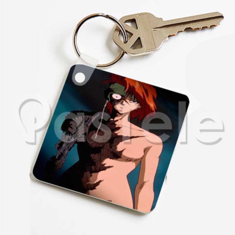 Mukuro Yu Yu Hakusho Custom Keychain Key Ring Jewelry Necklaces Pendant Two Sides