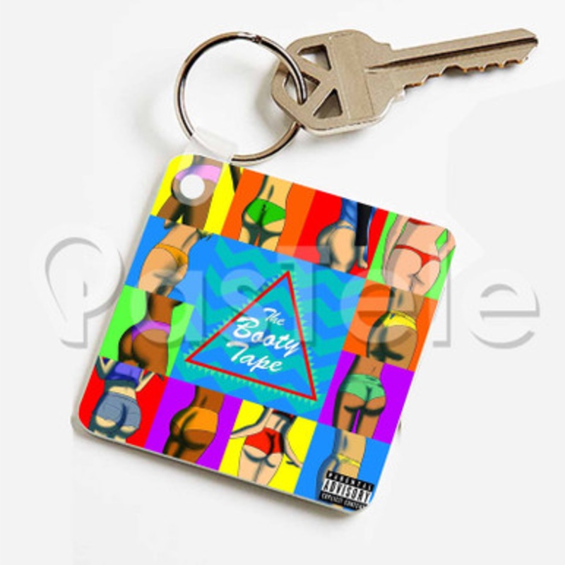 No Lies Ugly God Feat Wiz Khalifa Custom Keychain Key Ring Jewelry Necklaces Pendant Two Sides Key