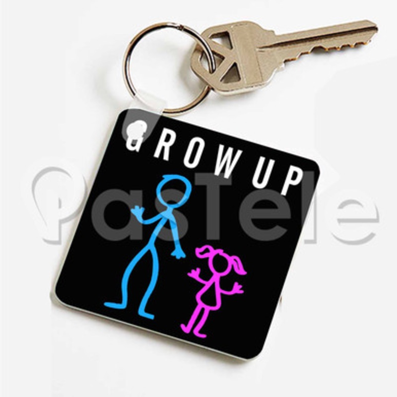 Olly Murs Grow Up Custom Keychain Key Ring Jewelry Necklaces Pendant Two Sides
