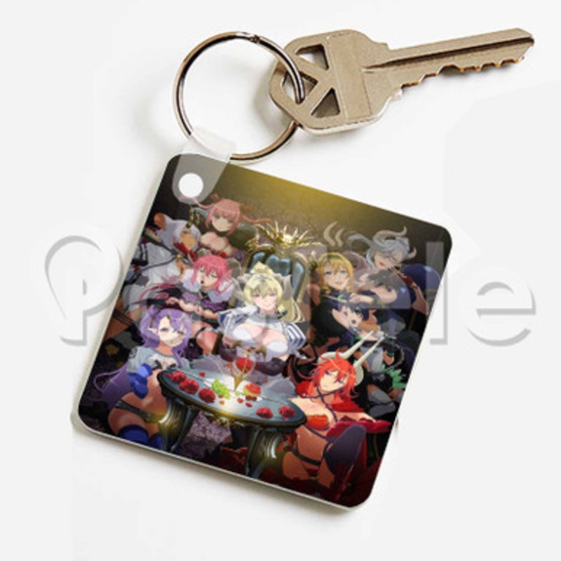 Sin Nanatsu no Taizai Custom Keychain Key Ring Jewelry Necklaces Pendant Two Sides Key