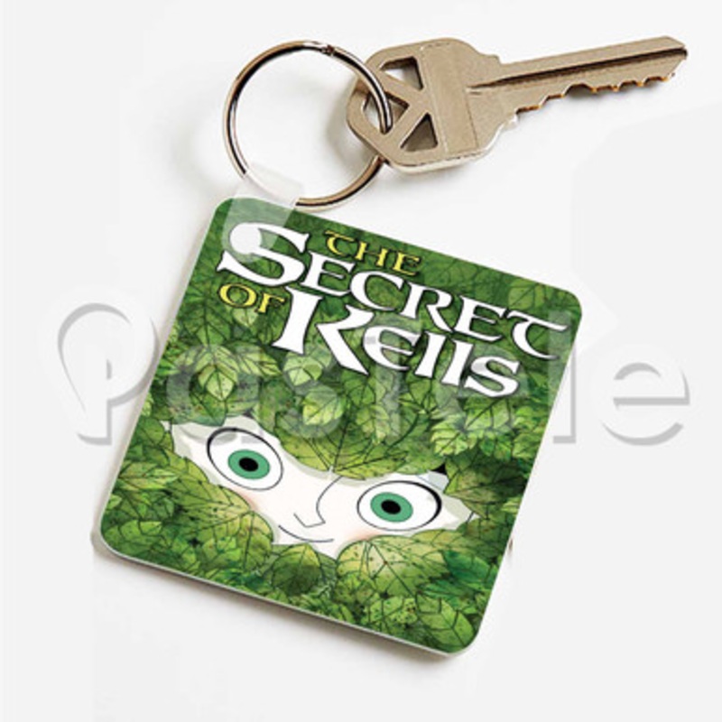 The Secret of Kells Custom Keychain Key Ring Jewelry Necklaces Pendant Two Sides