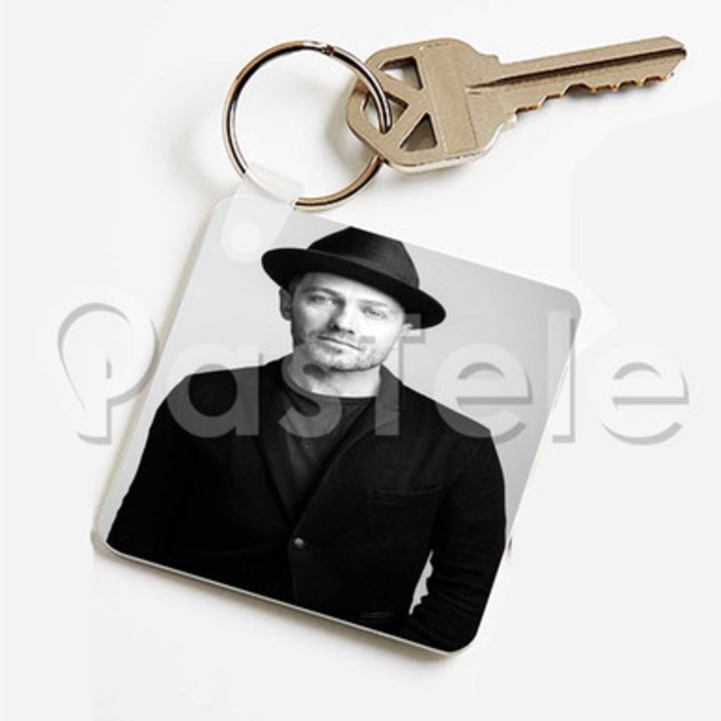 Toby Mac Custom Keychain Key Ring Jewelry Necklaces Pendant Two Sides
