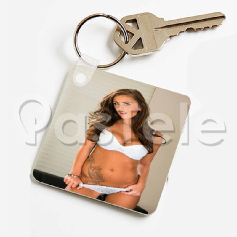 Whitney Westgate Custom Keychain Key Ring Jewelry Necklaces Pendant Two Sides Key