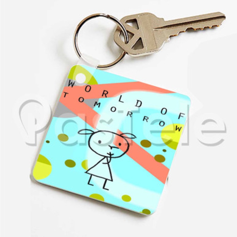 World of Tomorrow It s Such a Beautiful Day Custom Keychain Key Ring Jewelry Necklaces Pendant Two S