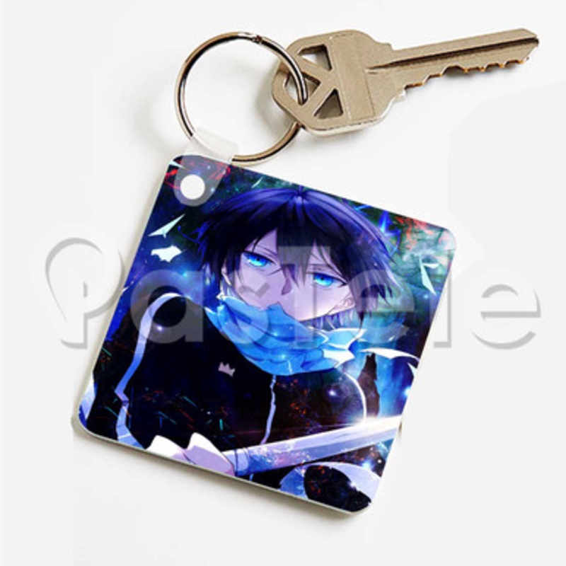 Yato Noragami Custom Keychain Key Ring Jewelry Necklaces Pendant Two Sides