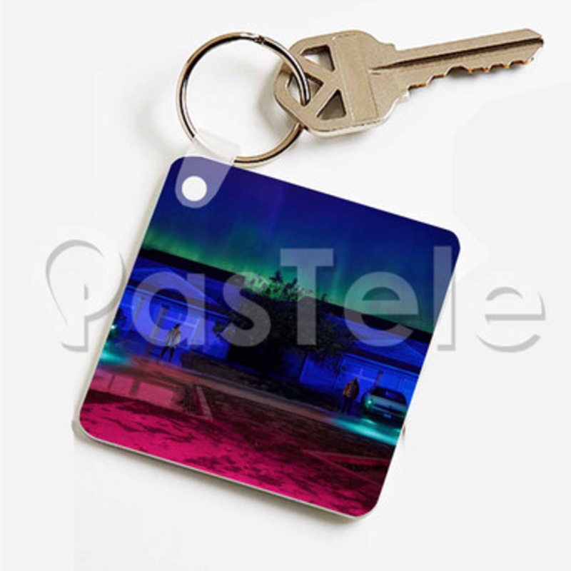 Big Sean Moves Custom Keychain Key Ring Jewelry Necklaces Pendant Two Sides