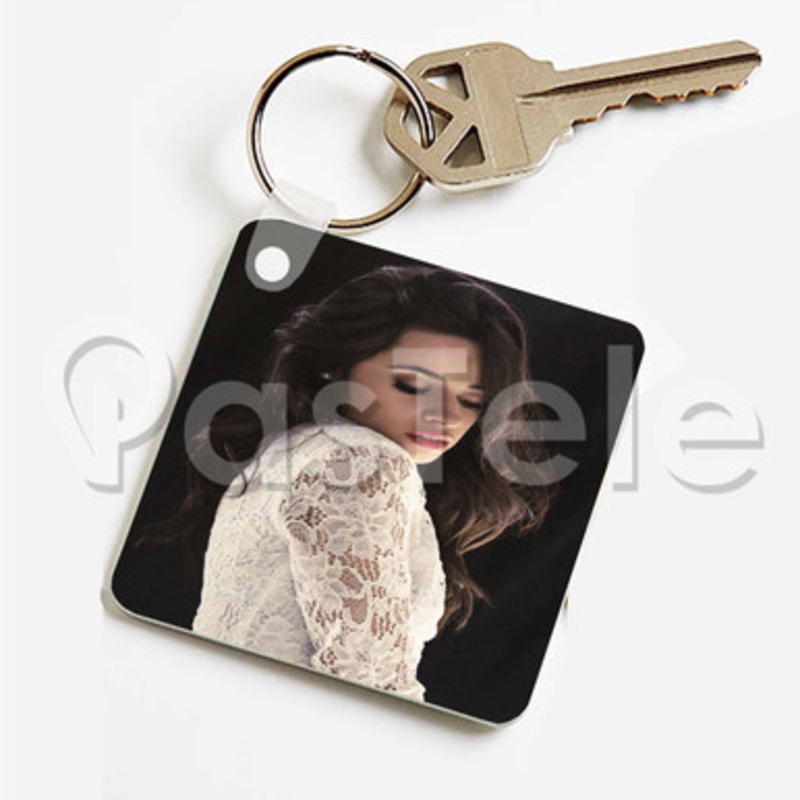 Camila Cabello Fifth Harmony Custom Keychain Key Ring Jewelry Necklaces Pendant Two Sides