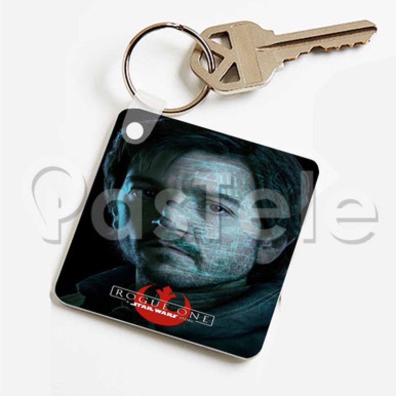 Cassian Andor Star Rogue One A Star Wars Story Custom Keychain Key Ring Jewelry Necklaces Pendant Tw