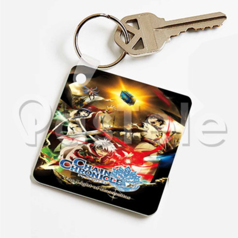 Chain Chronicle The Light of Haecceitas Custom Keychain Key Ring Jewelry Necklaces Pendant Two Sides
