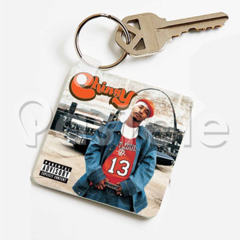 Chingy Custom Keychain Key Ring Jewelry Necklaces Pendant Two Sides