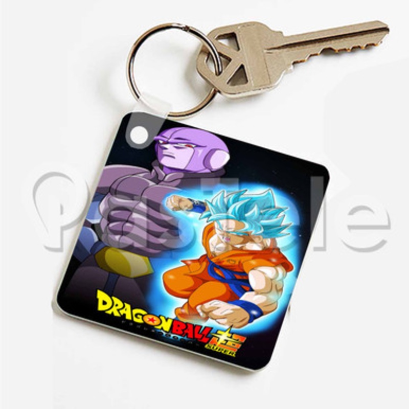 Hit vs Goku Dragon Ball Super Custom Keychain Key Ring Jewelry Necklaces Pendant Two Sides