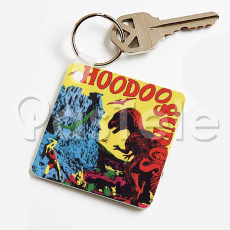 Hoodoo Gurus Custom Keychain Key Ring Jewelry Necklaces Pendant Two Sides