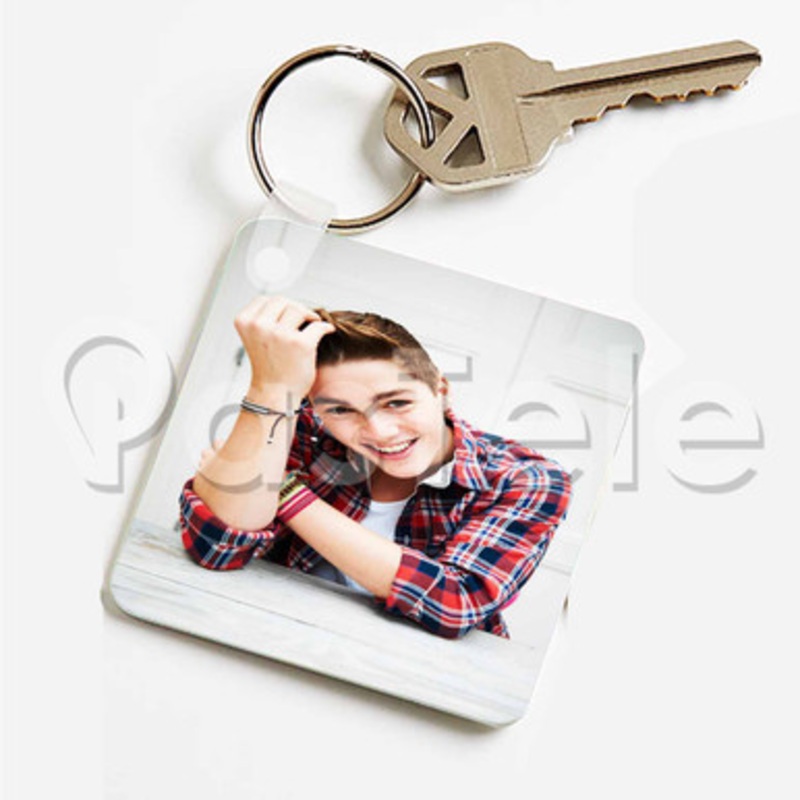 Jacksgap Custom Keychain Key Ring Jewelry Necklaces Pendant Two Sides