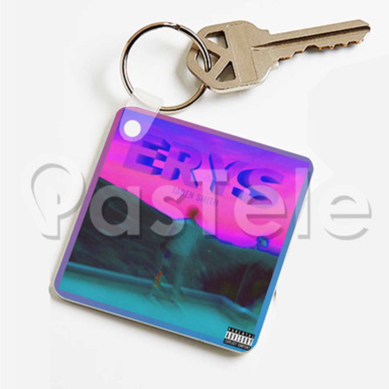 Jaden Smith Erys Custom Keychain Key Ring Jewelry Necklaces Pendant Two Sides