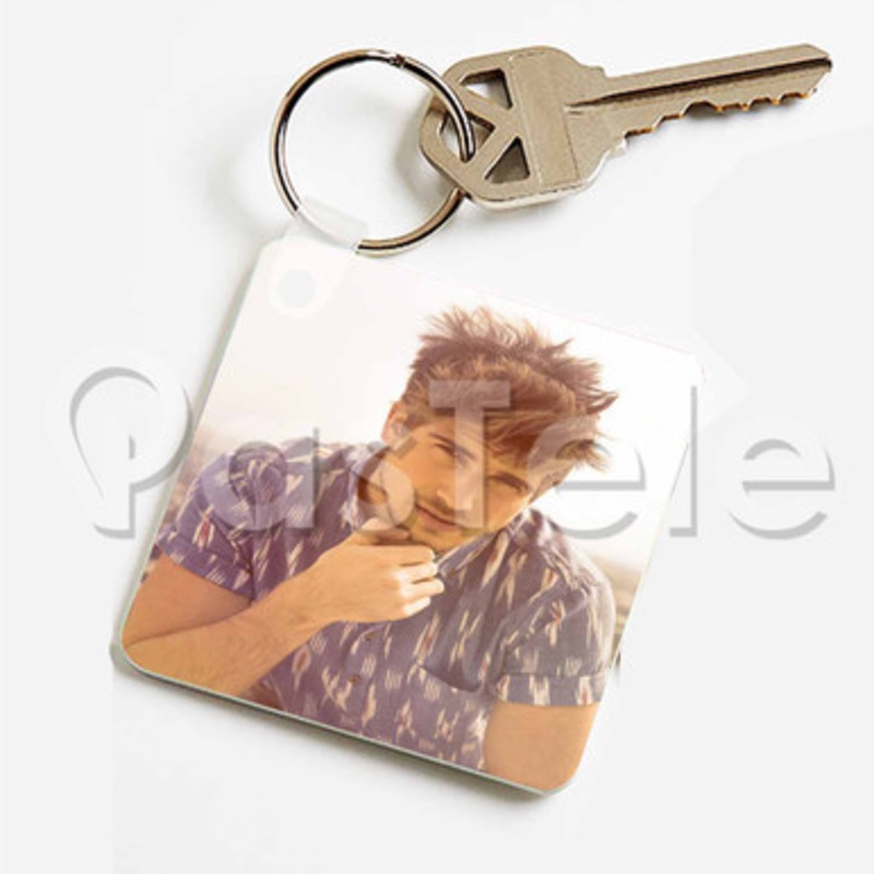 Joey Graceffa Custom Keychain Key Ring Jewelry Necklaces Pendant Two Sides