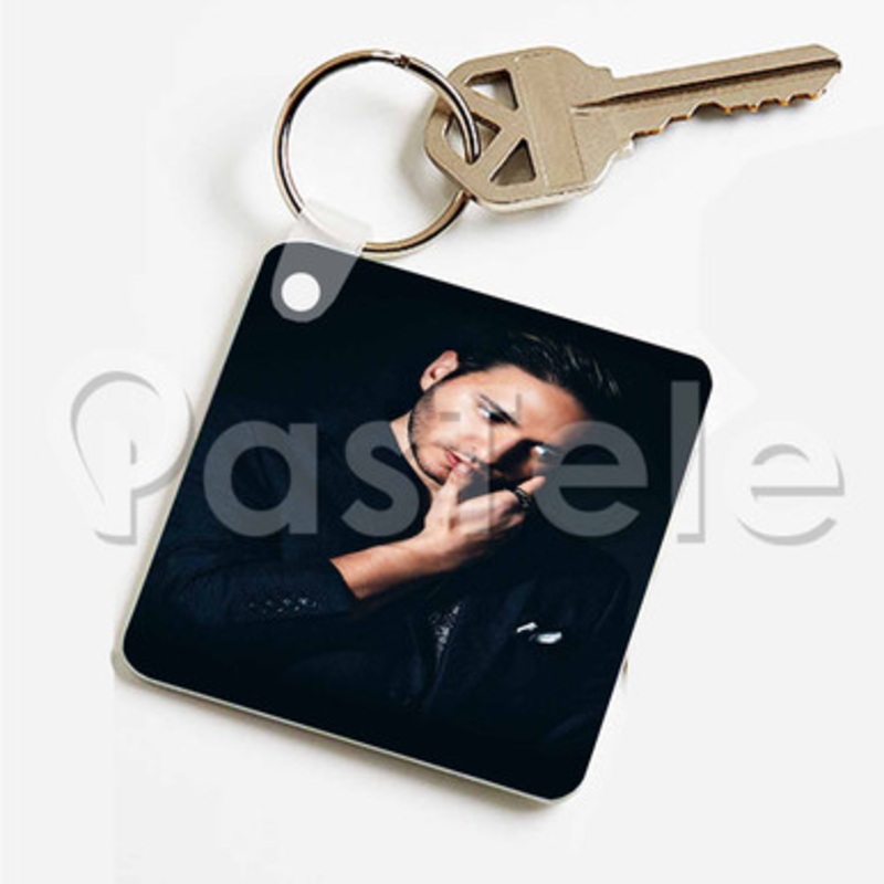 Jonas Blue Custom Keychain Key Ring Jewelry Necklaces Pendant Two Sides