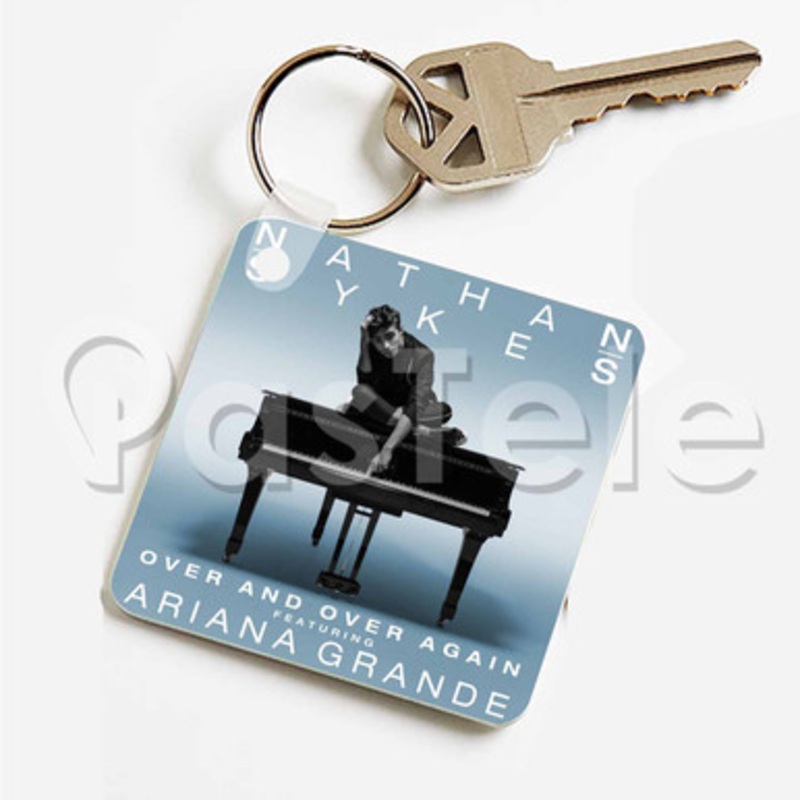 Nathan Sykes Over And Over Again Custom Keychain Key Ring Jewelry Necklaces Pendant Two Sides
