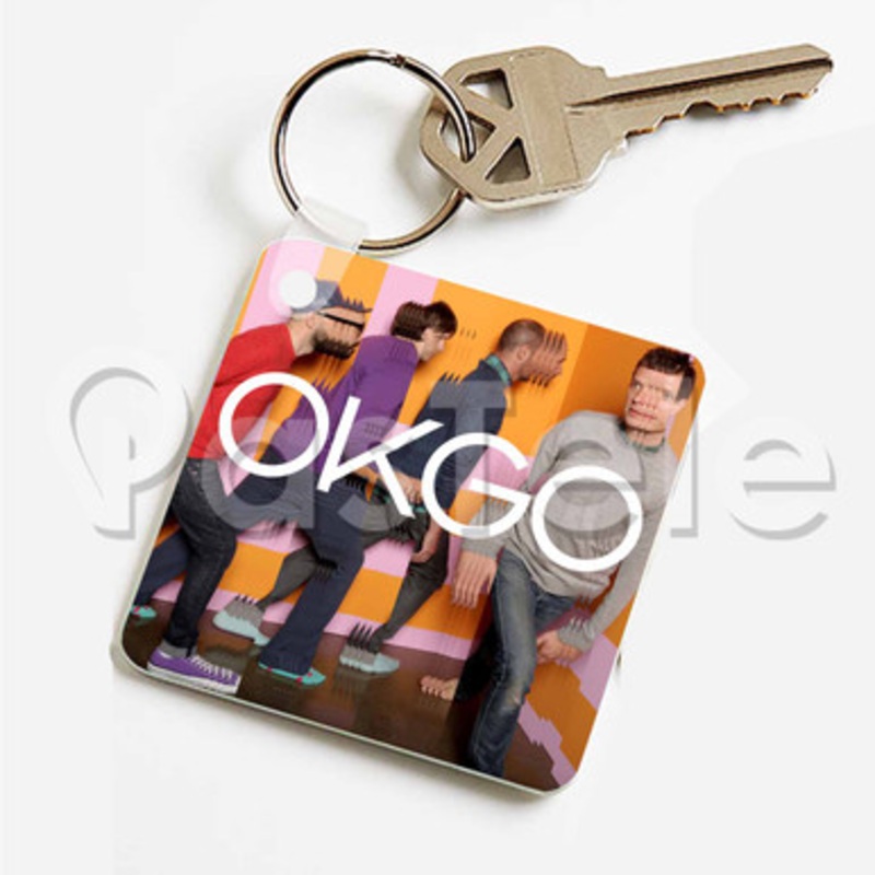 OK Go The One Moment Custom Keychain Key Ring Jewelry Necklaces Pendant Two Sides