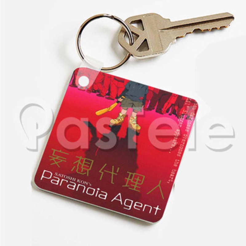 Paranoia Agent Custom Keychain Key Ring Jewelry Necklaces Pendant Two Sides