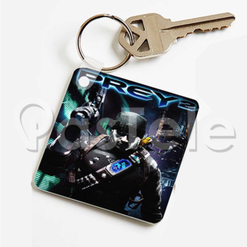 Prey 2 Custom Keychain Key Ring Jewelry Necklaces Pendant Two Sides