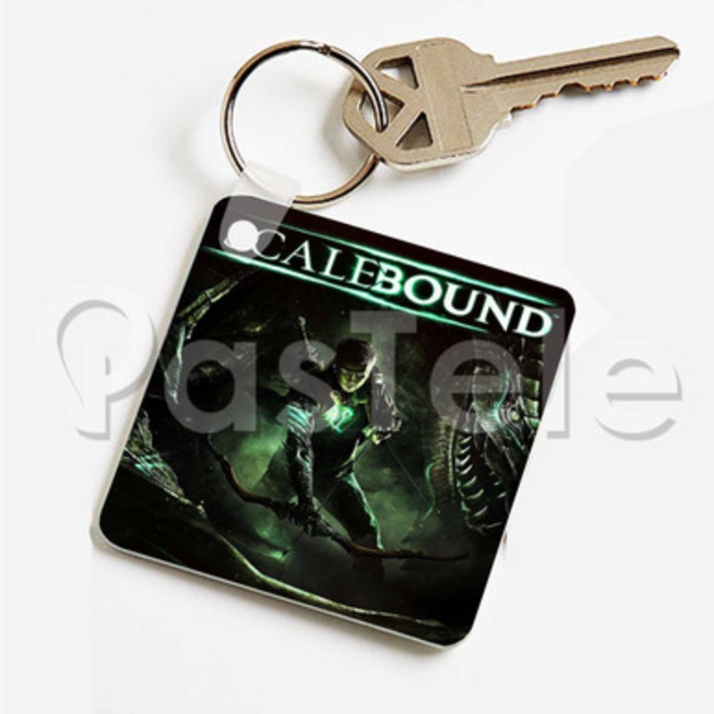 Scalebound Custom Keychain Key Ring Jewelry Necklaces Pendant Two Sides