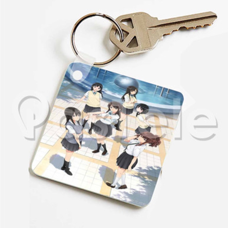 Seiren Custom Keychain Key Ring Jewelry Necklaces Pendant Two Sides