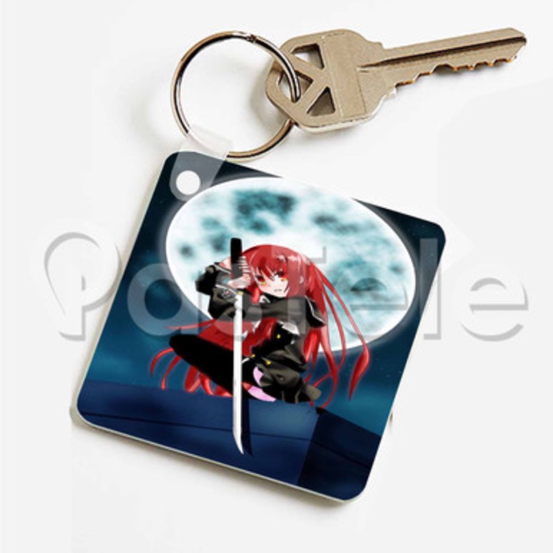 Shakugan No Shana Custom Keychain Key Ring Jewelry Necklaces Pendant Two Sides