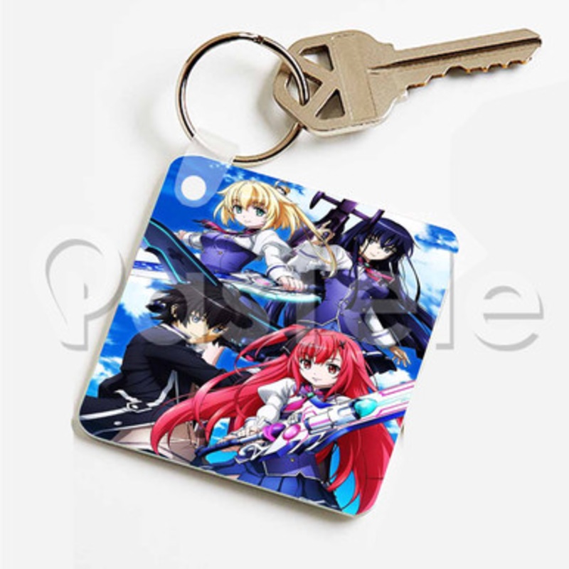 Sky Wizards Academy Custom Keychain Key Ring Jewelry Necklaces Pendant Two Sides