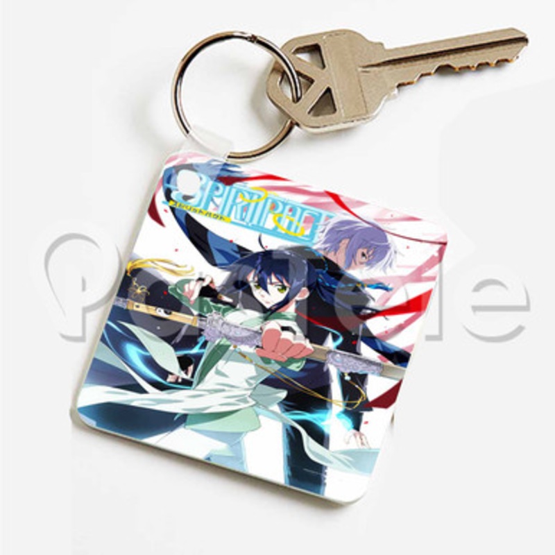 Spiritpact Custom Keychain Key Ring Jewelry Necklaces Pendant Two Sides