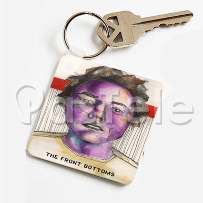 The Front Bottoms Custom Keychain Key Ring Jewelry Necklaces Pendant Two Sides