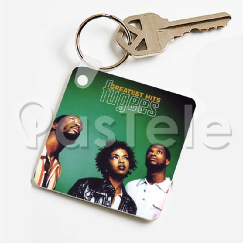 The Fugees Custom Keychain Key Ring Jewelry Necklaces Pendant Two Sides