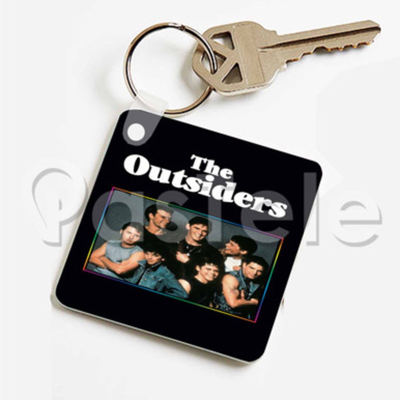 The Outsiders 2 Custom Keychain Key Ring Jewelry Necklaces Pendant Two Sides