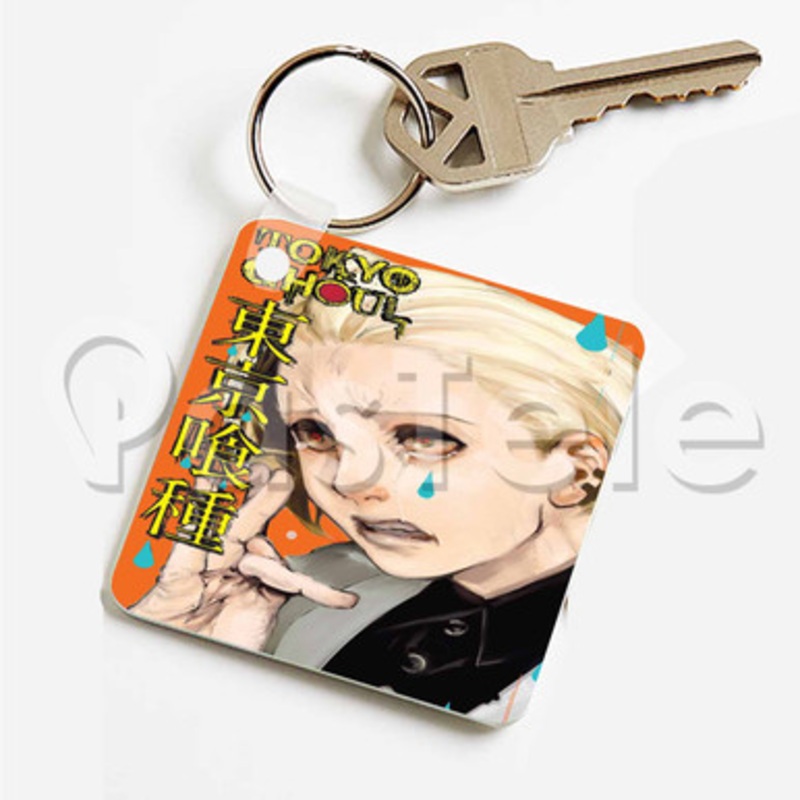 Tokyo Ghoul 2 Custom Keychain Key Ring Jewelry Necklaces Pendant Two Sides