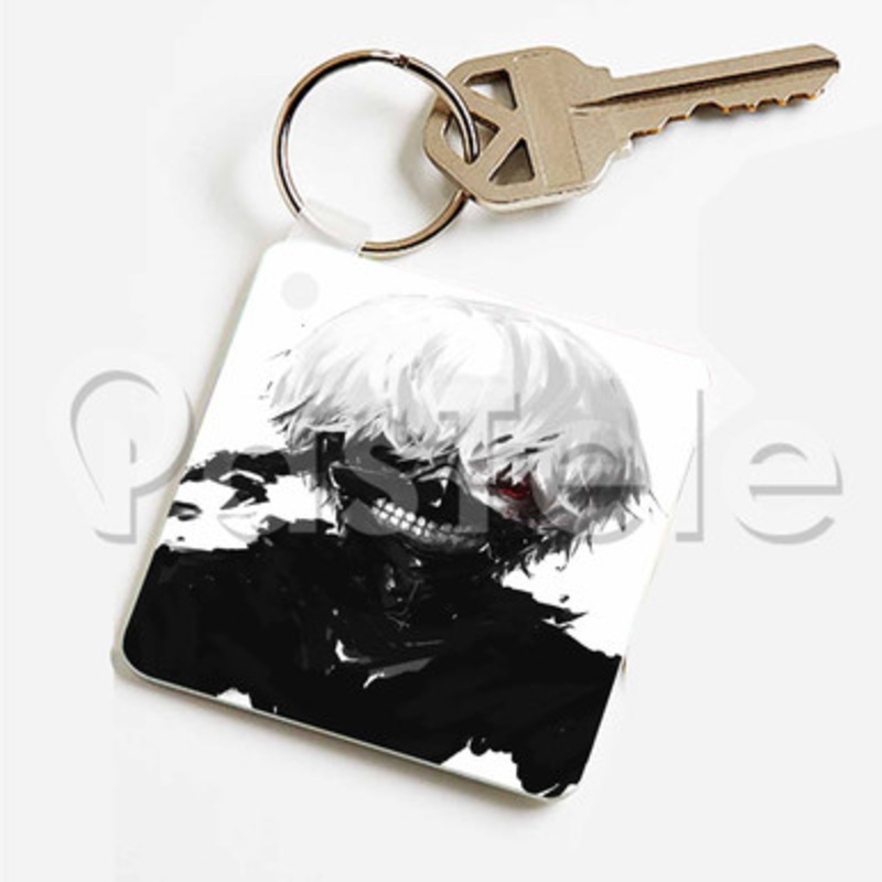 Tokyo Ghoul 3 Custom Keychain Key Ring Jewelry Necklaces Pendant Two Sides
