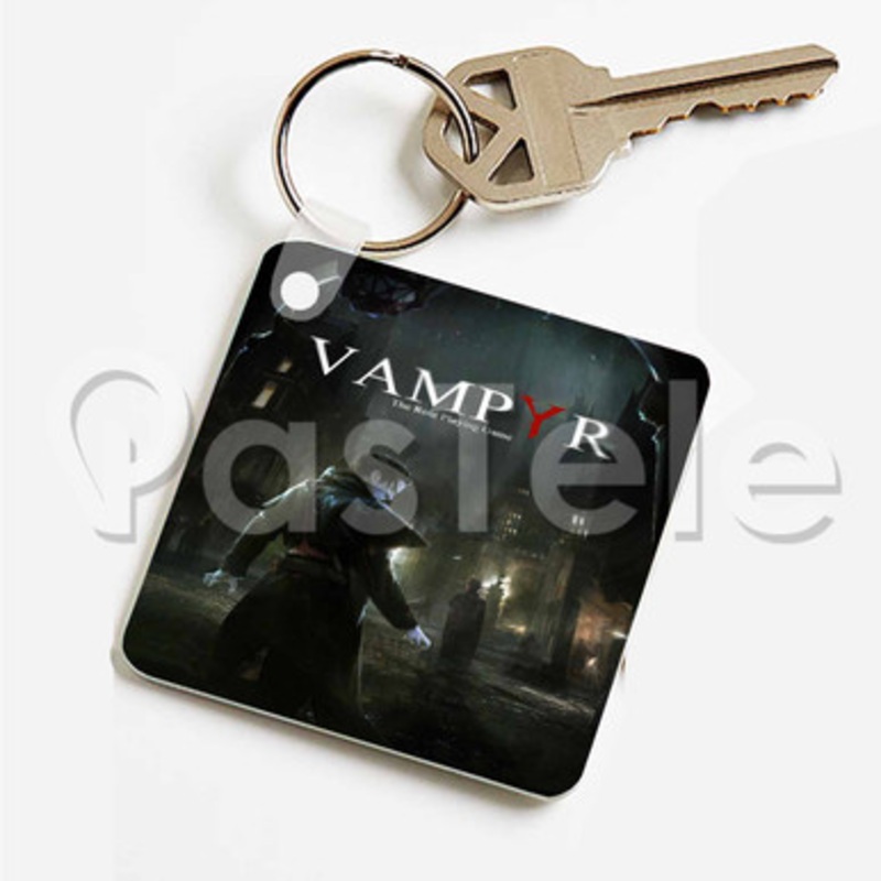 Vampyr Custom Keychain Key Ring Jewelry Necklaces Pendant Two Sides