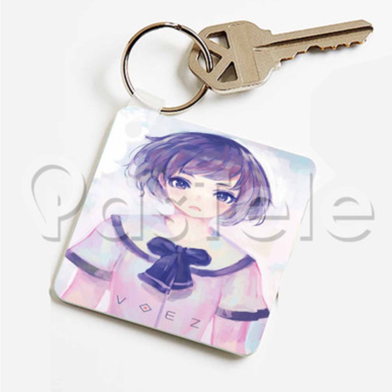 VOEZ Custom Keychain Key Ring Jewelry Necklaces Pendant Two Sides