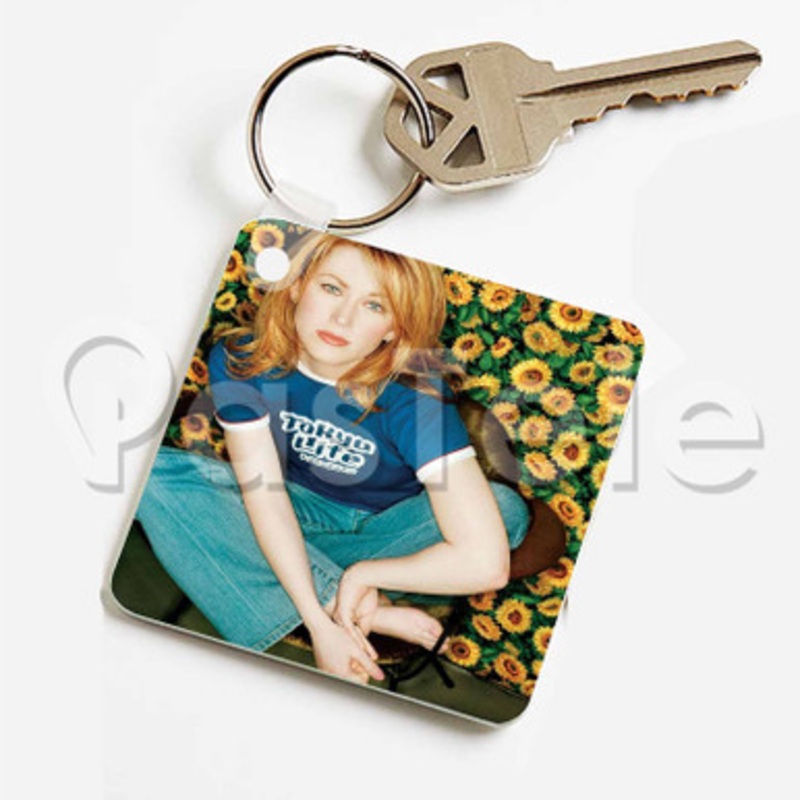 Allison Moorer Custom Keychain Key Ring Jewelry Necklaces Pendant Two Sides