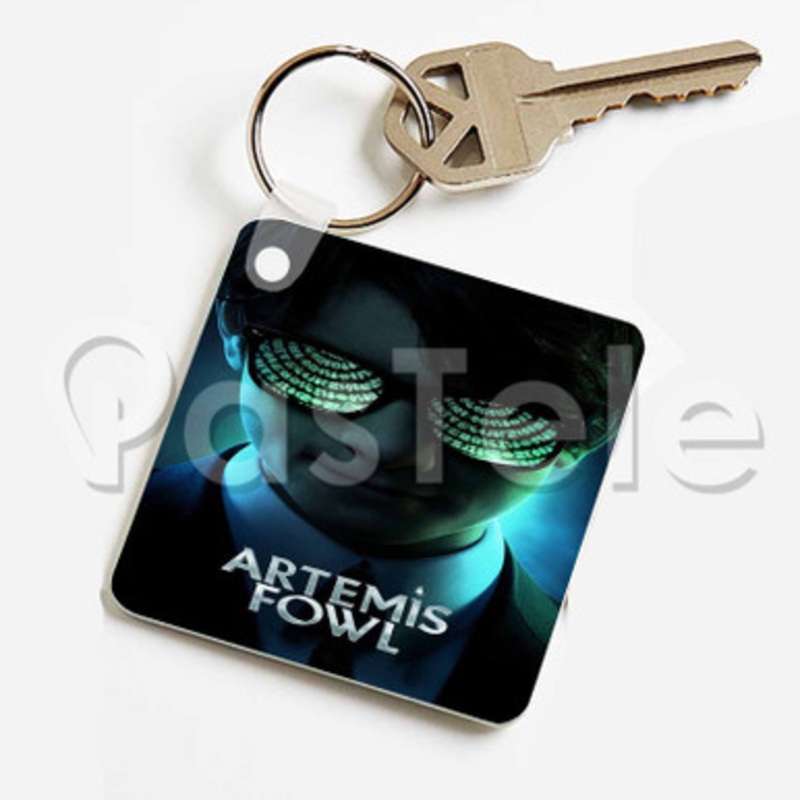 Artemis Fowl Custom Keychain Key Ring Jewelry Necklaces Pendant Two Sides