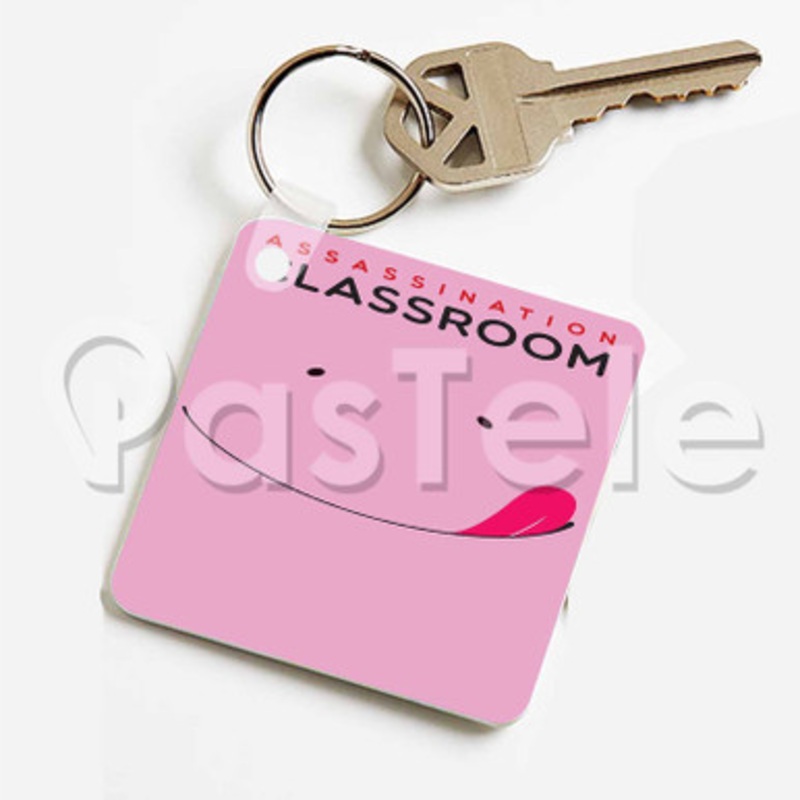 Assassination Classroom Custom Keychain Key Ring Jewelry Necklaces Pendant Two Sides