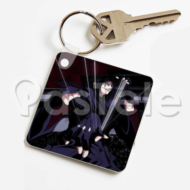 Basilisk Custom Keychain Key Ring Jewelry Necklaces Pendant Two Sides