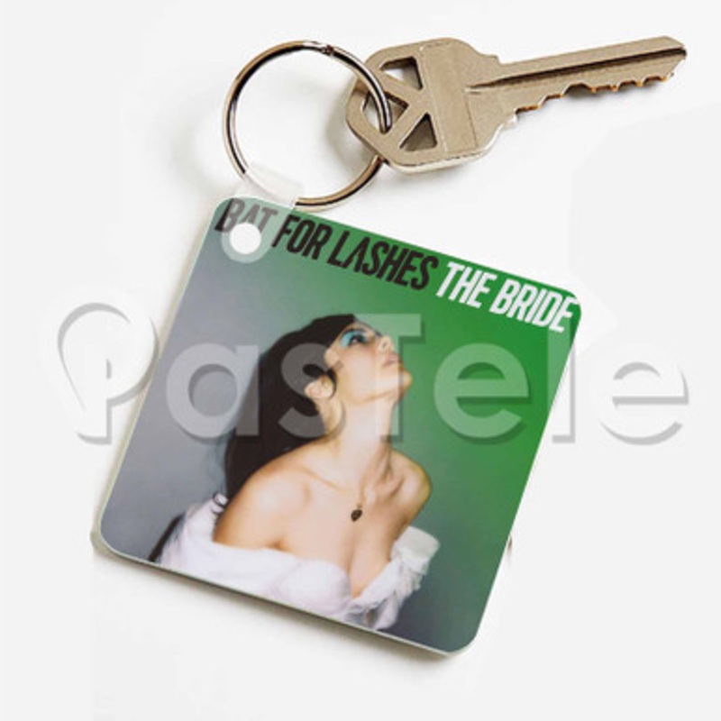 Bat For Lashes Joe s Dream Custom Keychain Key Ring Jewelry Necklaces Pendant Two Sides