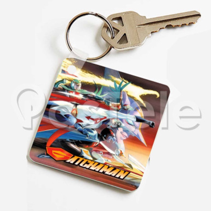 Battle of the Planets Phoenix Ninjas Custom Keychain Key Ring Jewelry Necklaces Pendant Two Sides