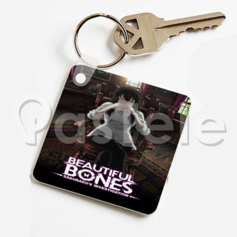 Beautiful Bones Sakurako s Investigation Custom Keychain Key Ring Jewelry Necklaces Pendant Two Side
