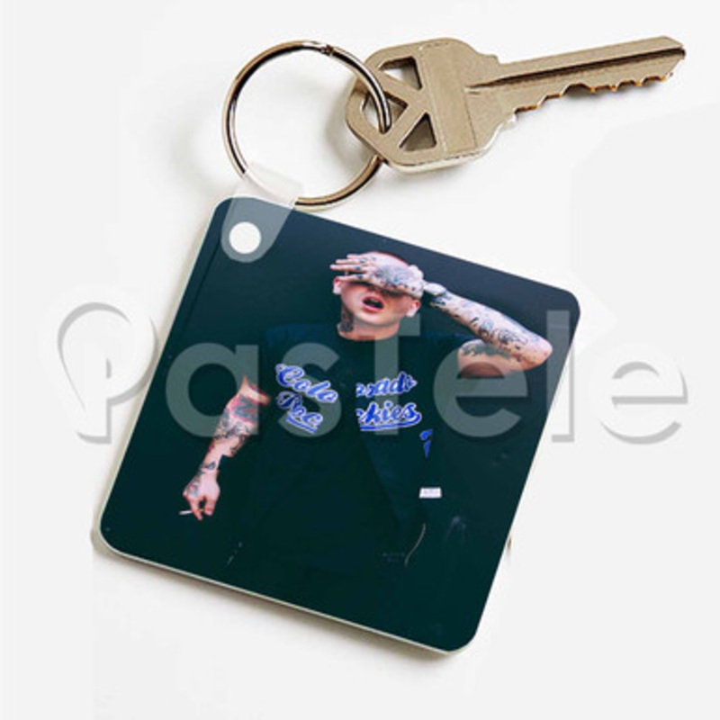 Blackbear Custom Keychain Key Ring Jewelry Necklaces Pendant Two Sides