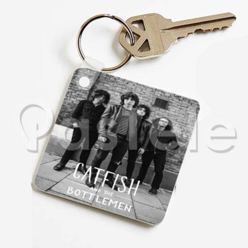 Catfish and the Bottlemen Custom Keychain Key Ring Jewelry Necklaces Pendant Two Sides