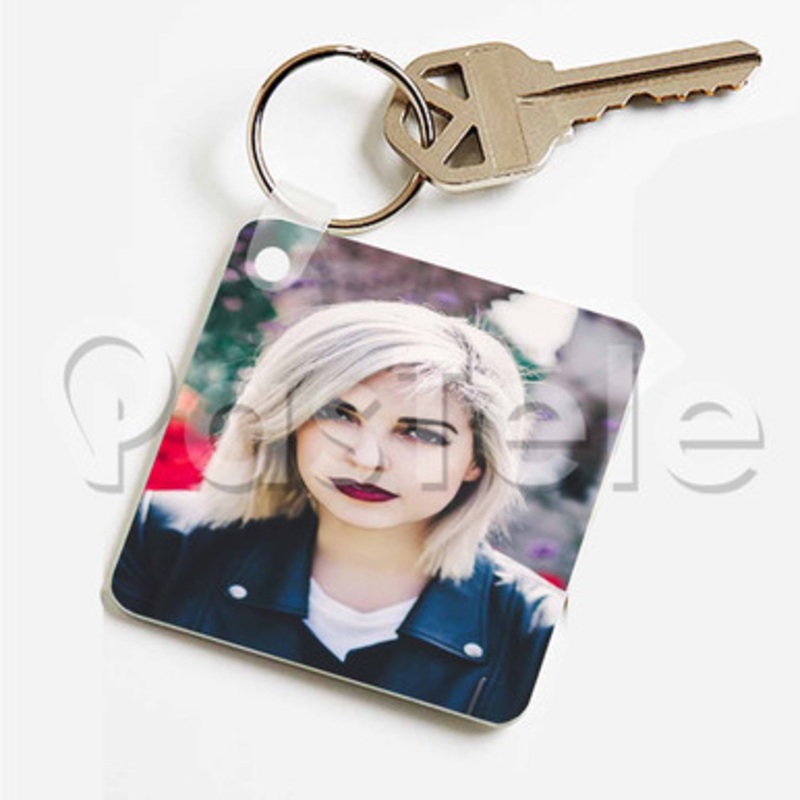 Catrific Custom Keychain Key Ring Jewelry Necklaces Pendant Two Sides