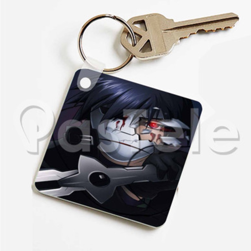 Darker than Black Custom Keychain Key Ring Jewelry Necklaces Pendant Two Sides