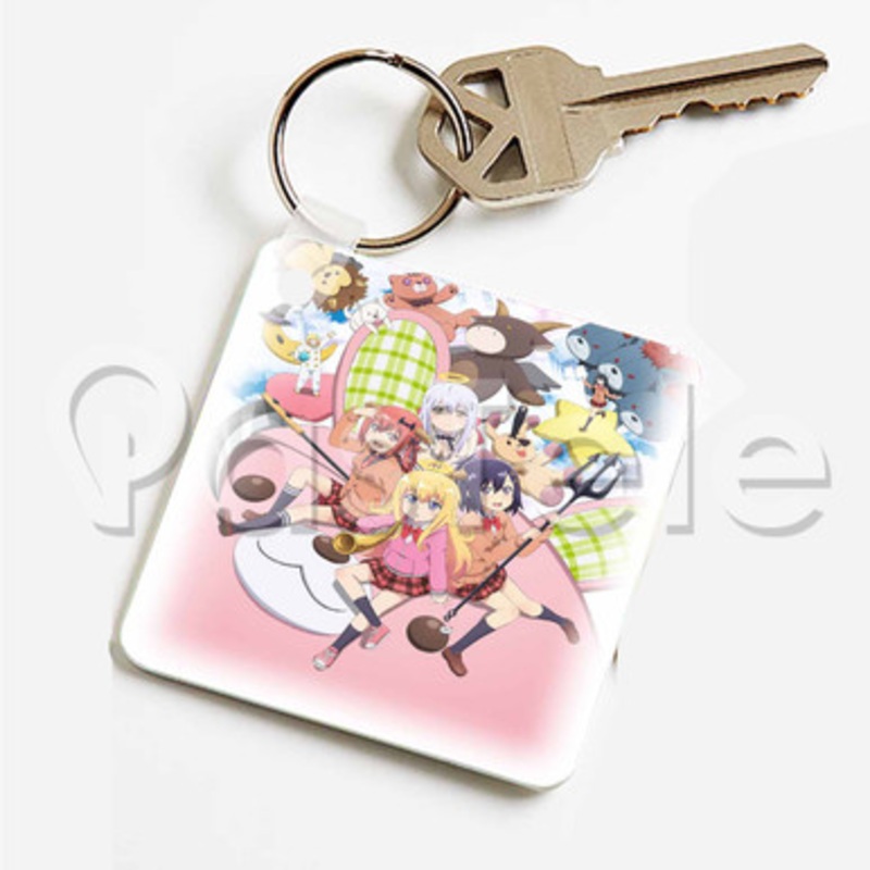 Gabriel Dropout Custom Keychain Key Ring Jewelry Necklaces Pendant Two Sides